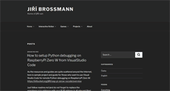 Desktop Screenshot of jiribrossmann.com